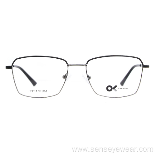 Unisex Titanium Optical Glasses Occhiali Eyeglasses
